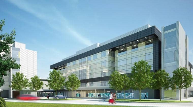 New Maternity Building at the Ulster Hospital